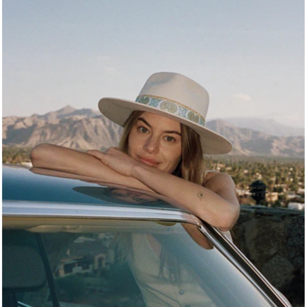 Lack Of Color White Wide-Brim Hat